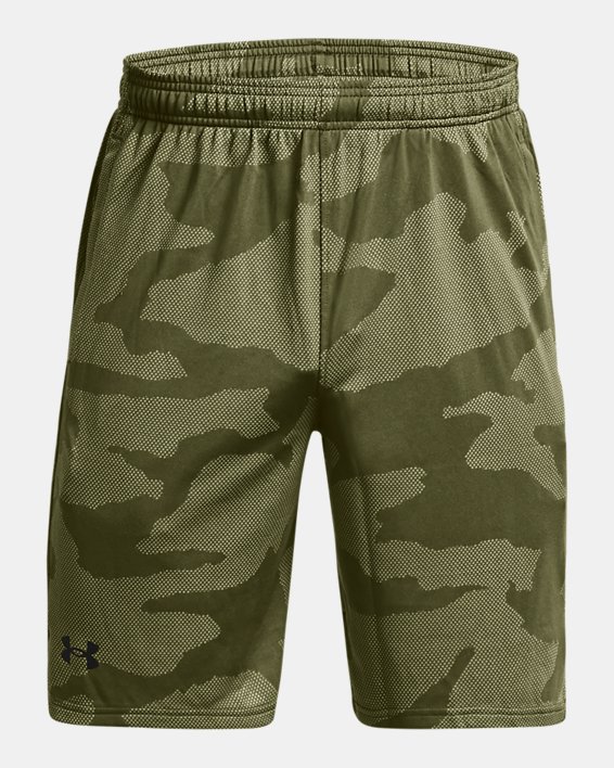 Men's UA Stretch Train Jacquard Shorts, Green, pdpMainDesktop image number 5